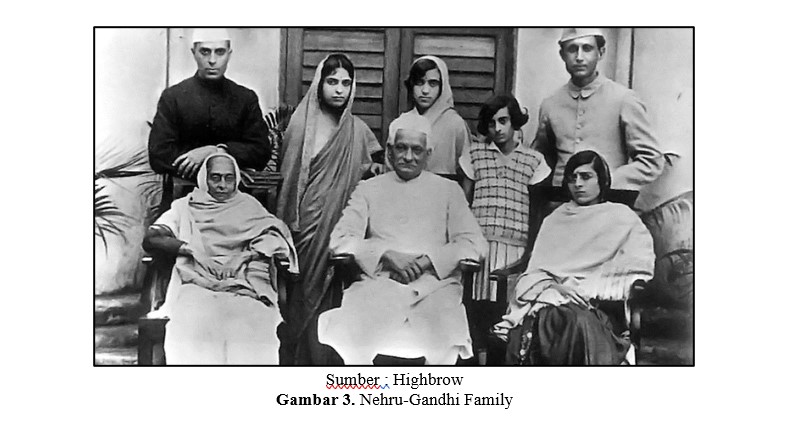 Gambar 3. Nehru-Gandhi Family